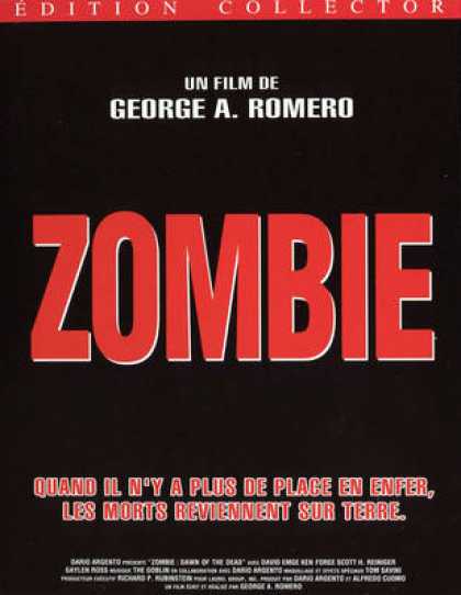 French DVDs - Zombie