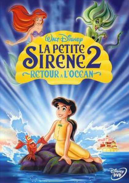 French DVDs - The Litle Mermaid 2