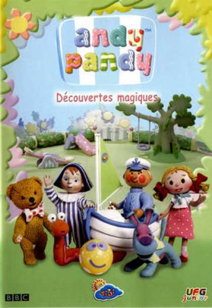 French DVDs - Andy Pandy Decouvertes Magiques