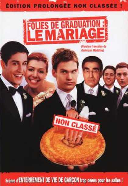 French DVDs - American Wedding