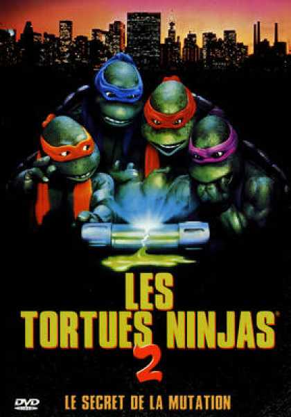 French DVDs - Les Tortues Ninjas 2