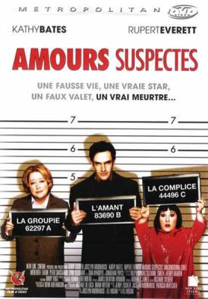 French DVDs - Amours Suspectes