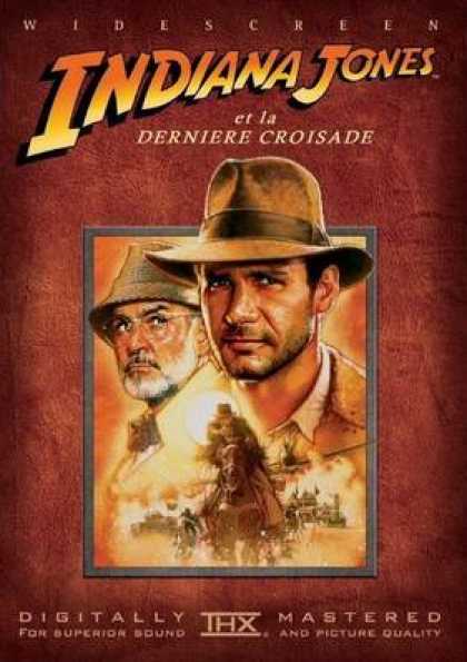 French DVDs - Indiana Jones Trilogy The Last Crusade