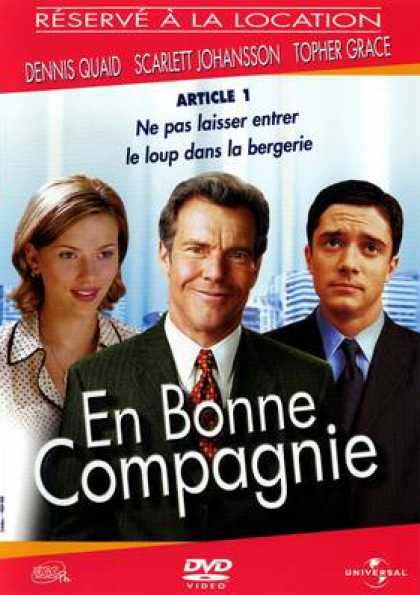 French DVDs - En Bonne Compagnie