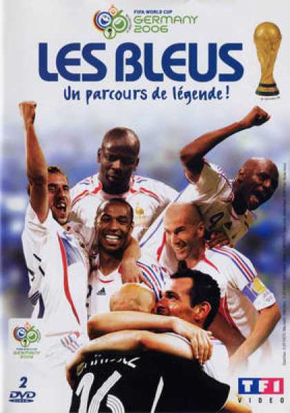 French DVDs - Les Bleus Un Parcours De Legende