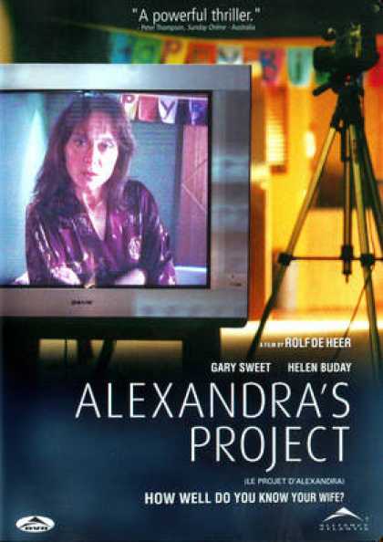 French DVDs - Alexandras Project FRENCH ENGLISH