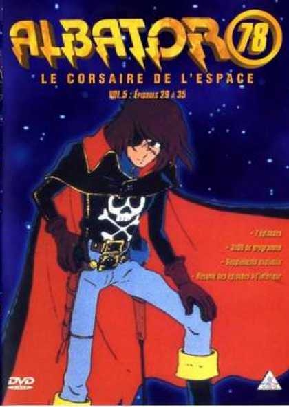 French DVDs - Albator 78 Volume 5