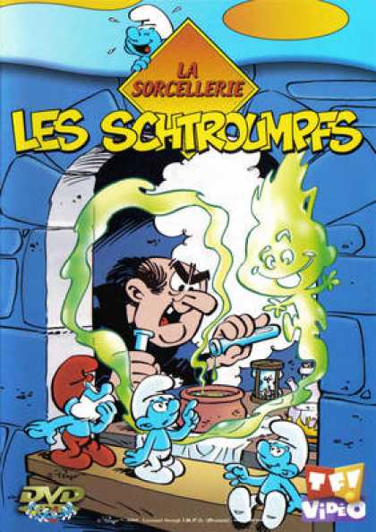 French DVDs - Les Schtroumpfs - La Sorcellerie