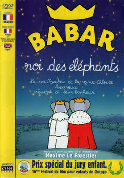 French DVDs - Babar Roi Des Elephants