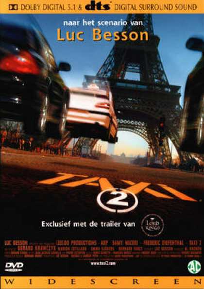 French DVDs - Taxi 2