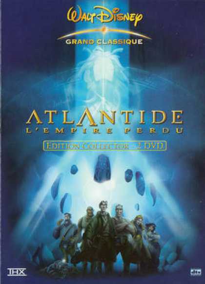 French DVDs - Atlantide L Empire Perdu