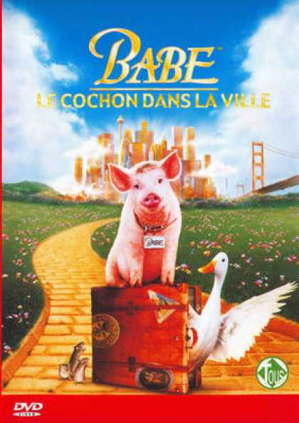 French DVDs - Babe 2: Pig In The City