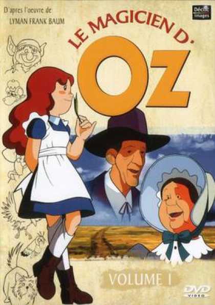 French DVDs - The Wizard Of Oz Cartoon Volume 1