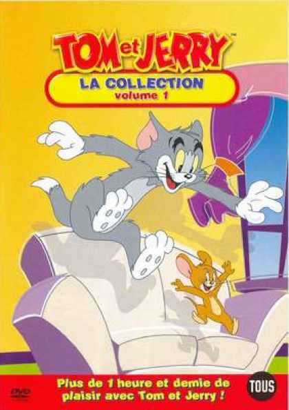 French DVDs - Tom And Jerry The Collection Vol 1