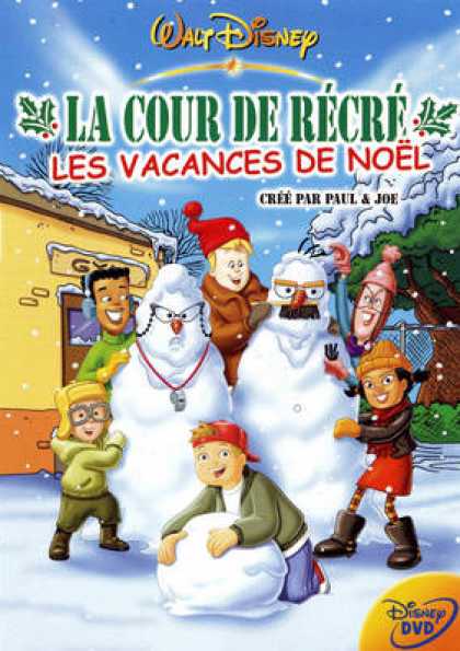 French DVDs - La Cour De Recre - Les Vacances De Noel