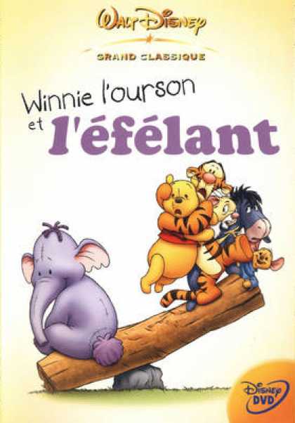 French DVDs - Winnie The Poo & The Elephant