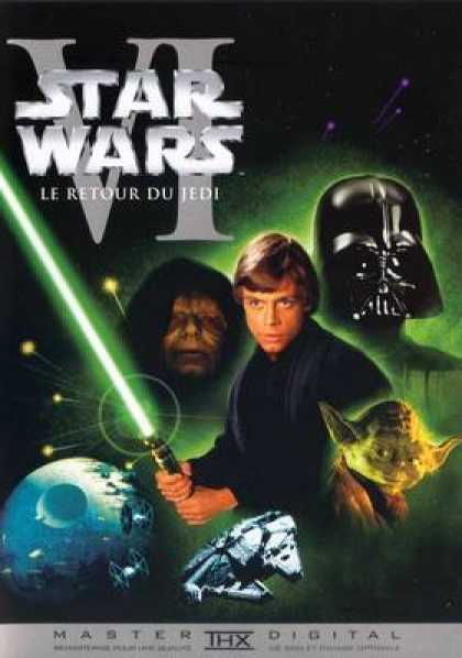 French DVDs - Star Wars Trilogy French Episode 6