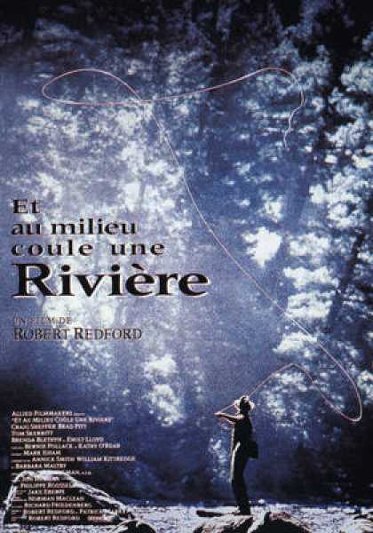 French DVDs - Et Au Millieu Coule Une Riviere