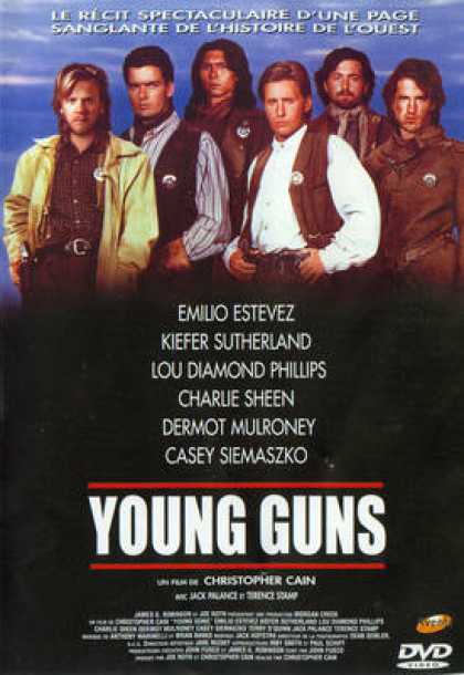 French DVDs - Young Guns
