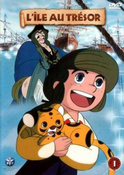 French DVDs - The Adventures On Treasure Island Vol 1