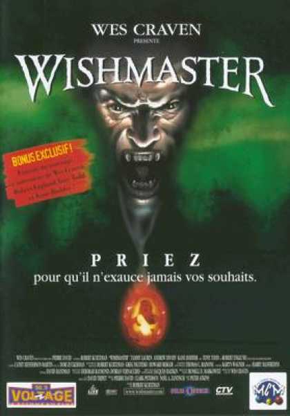 French DVDs - Wishmaster 1