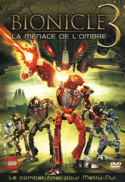 French DVDs - Bionicle 3