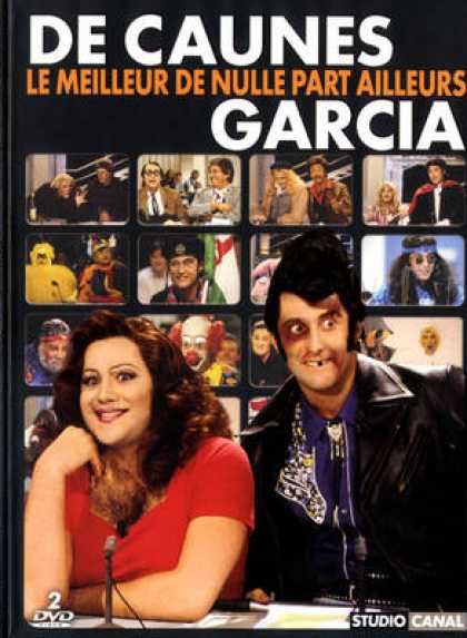French DVDs - De Caunes Garcia