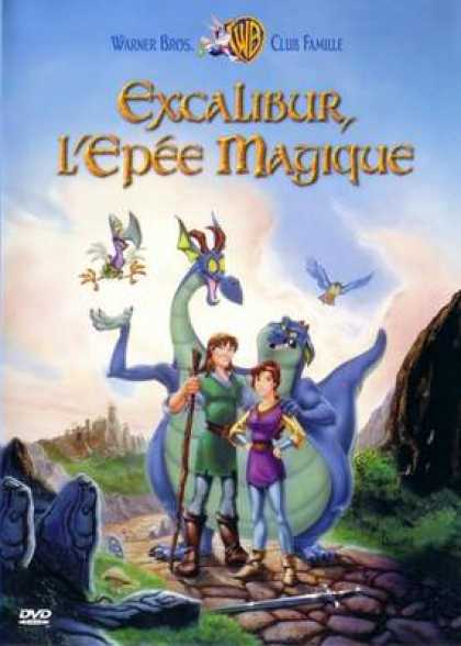 French DVDs - Excalibur The Magic Sword