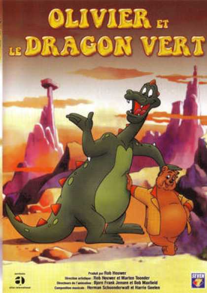 French DVDs - Olivier Et Le Dragon Vert