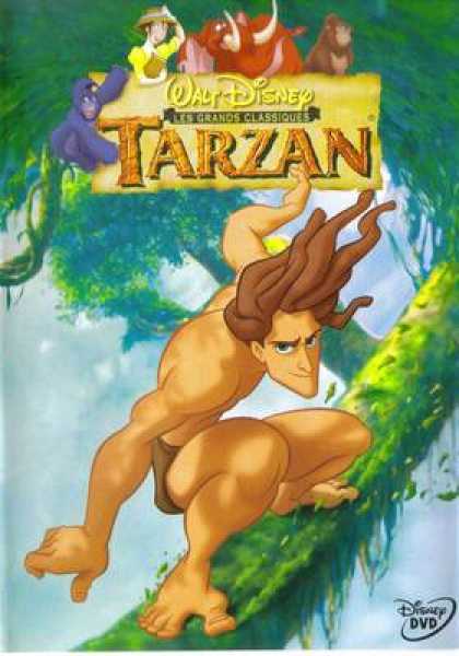 French DVDs - Tarzan (Disney) -