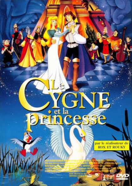 French DVDs - Le Cygne Et La Princesse
