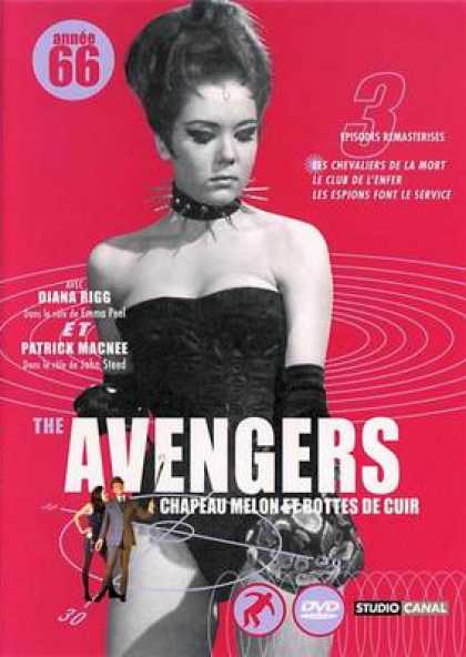 French DVDs - The Avengers 1966 Vol 3