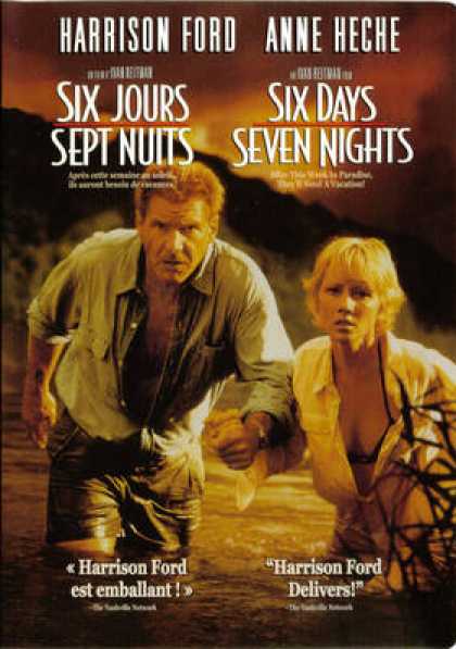 French DVDs - Six Days Seven Nights French Canadian