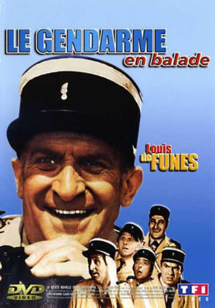 French DVDs - The Gendarme Takes Off