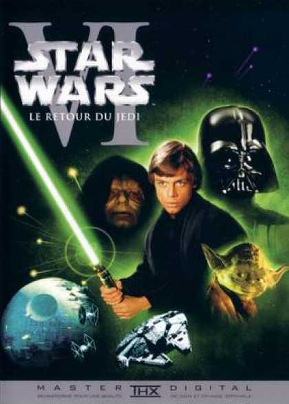 French DVDs - Star Wars Episode 6 The Return Of Jedi