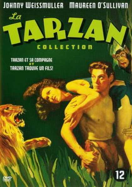 French DVDs - Tarzan And His Mate And Finds A Son