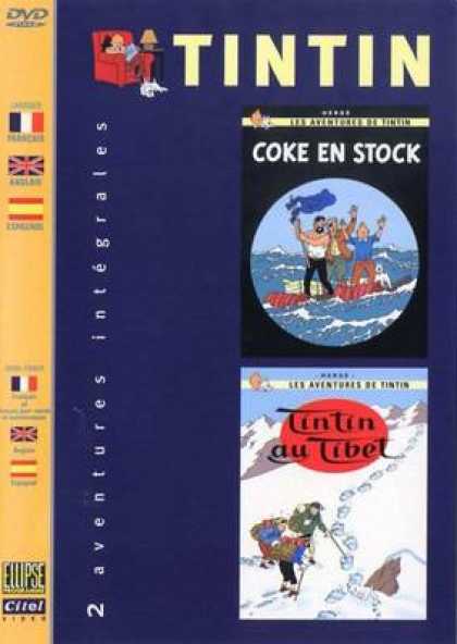French DVDs - The Adventures Of Tin Tin Vol 1