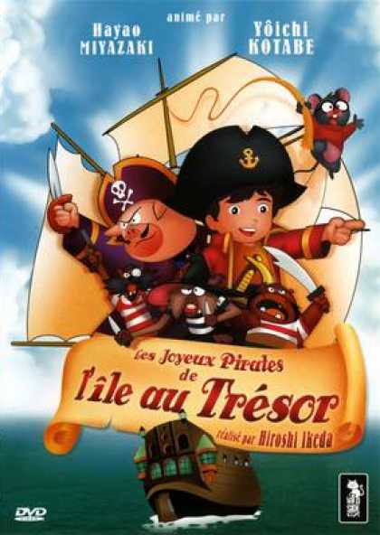 French DVDs - Les Joyeux Pirates De L Ile Au Trssor