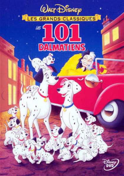 French DVDs - 101 Dalmatiens