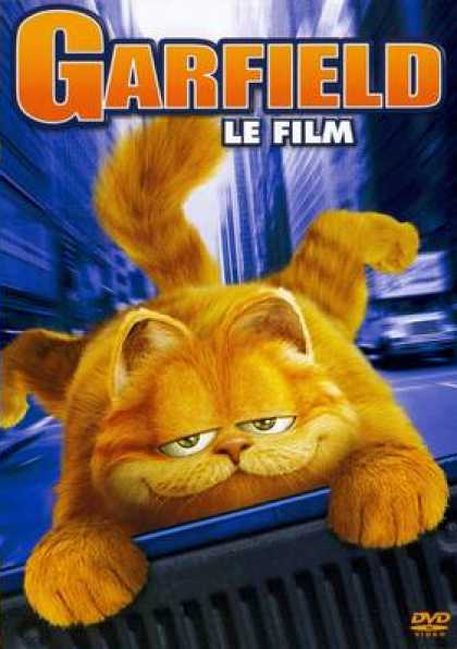 French DVDs - Garfield