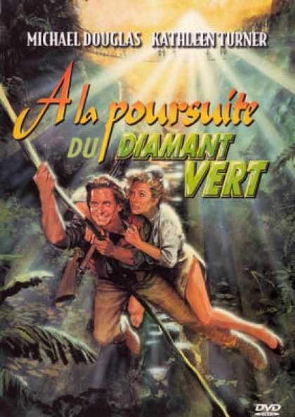 French DVDs - Romancing The Stone
