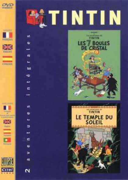 French DVDs - The Adventures Of Tin Tin Vol 8