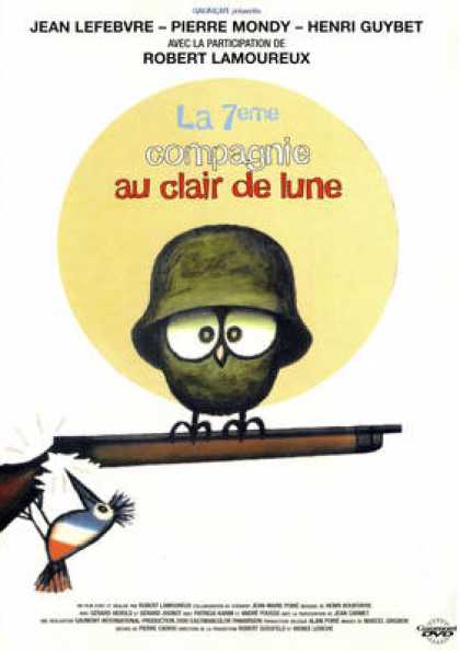 French DVDs - La 7 Eme Compagnie Au Clair De Lune