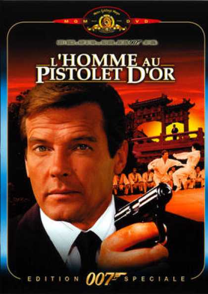 French DVDs - 007 L'homme Au Pistolet D'or