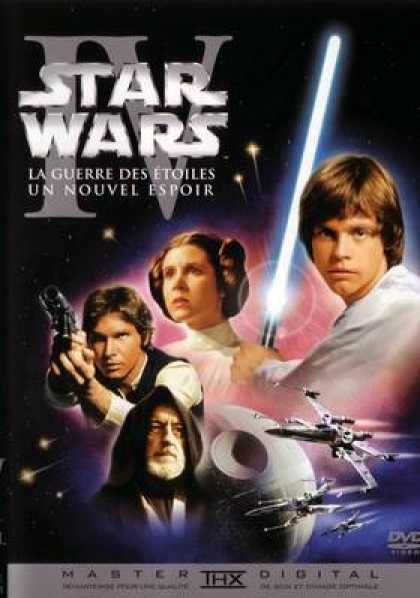French DVDs - Star Wars Episode 4 A New Hope
