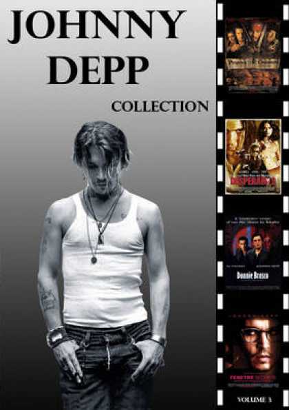 French DVDs - Johnny Depp Collection 1 - 3