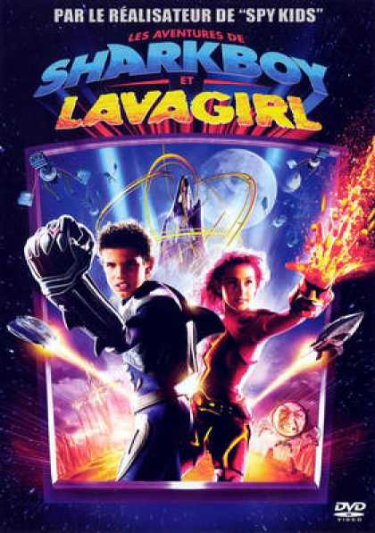 French DVDs - The Adventures Of Sharkboy And Lavagirl