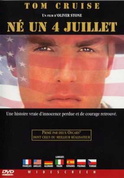 French DVDs - Born On The Fourth Of July