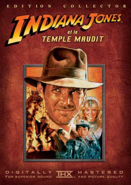 French DVDs - Indiana Jones Temple Of Doom