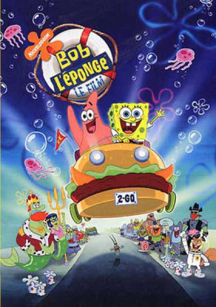 French DVDs - Spongebob Squarepants The Movie